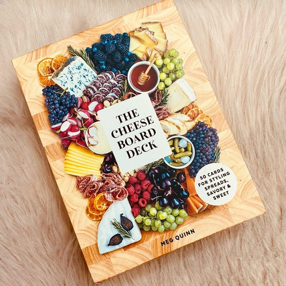 Kitchen Nwt The Cheese Board Deck 5 Cards For Styling Spreads Savory